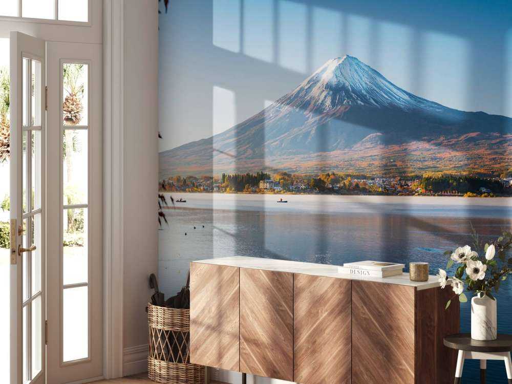 Mount Fuji på eftermiddagen