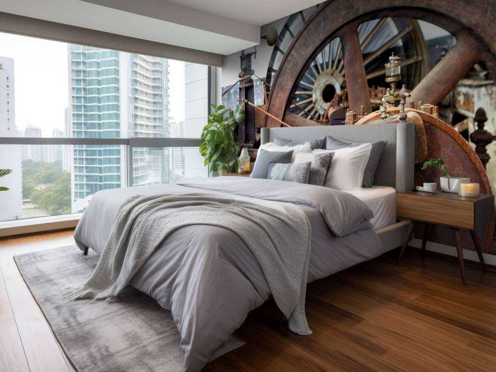 Del av en drivlina i en ångmaskin (B) 