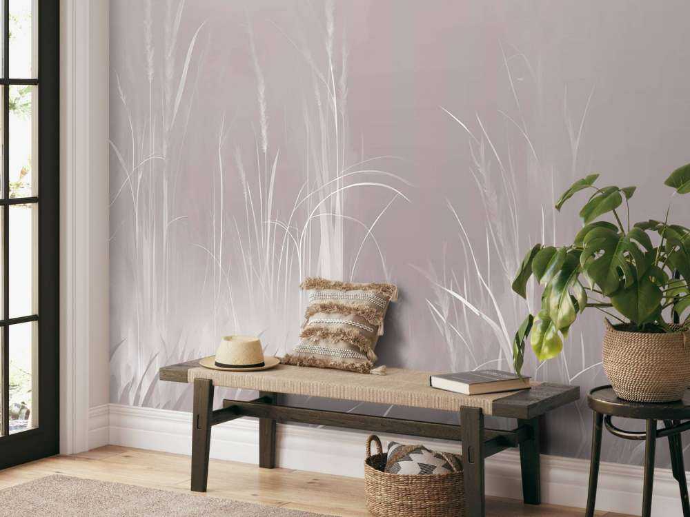 Naturstämning Dimblå