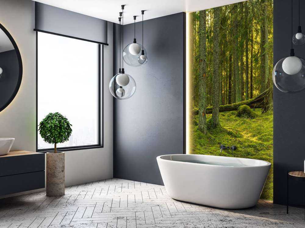 Grön tallskog