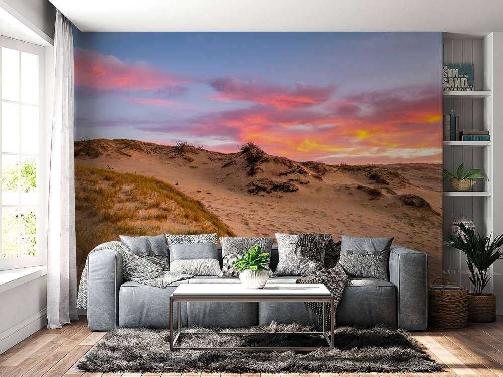 Solnedgång från sanddynerna