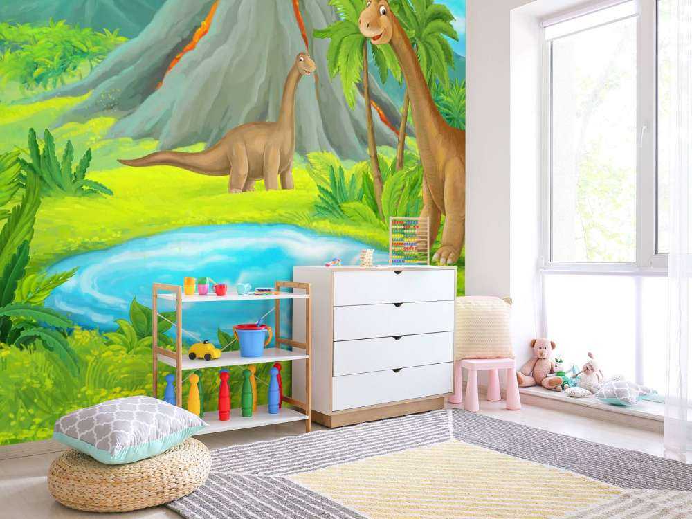 Dinosaurier i naturen
