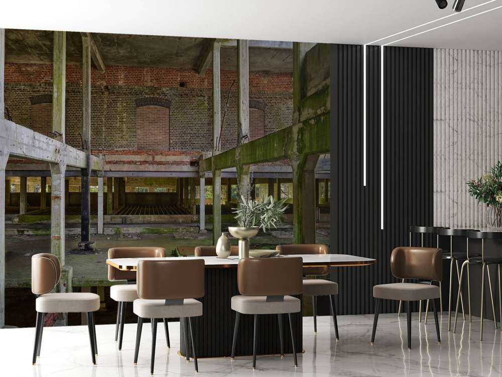 Gammel forladt fabrik