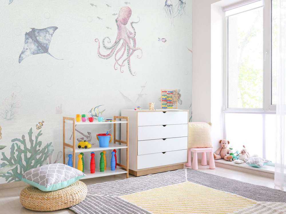 Undersøisk verden af __vandmaling