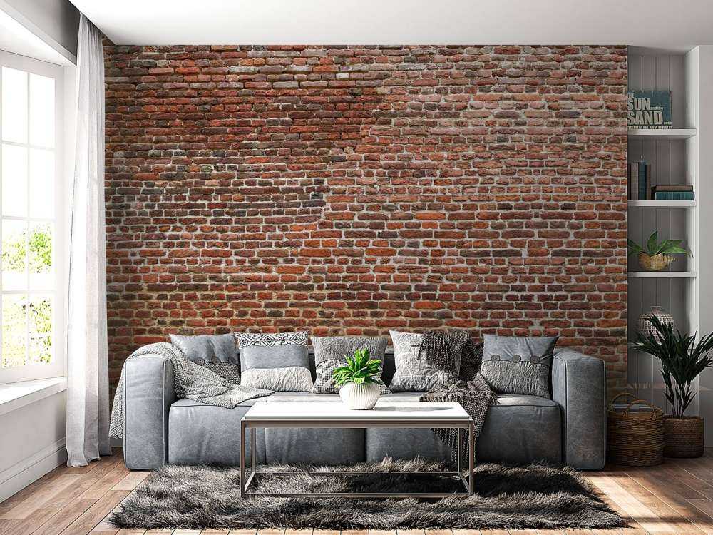 Restaureret ydervæg