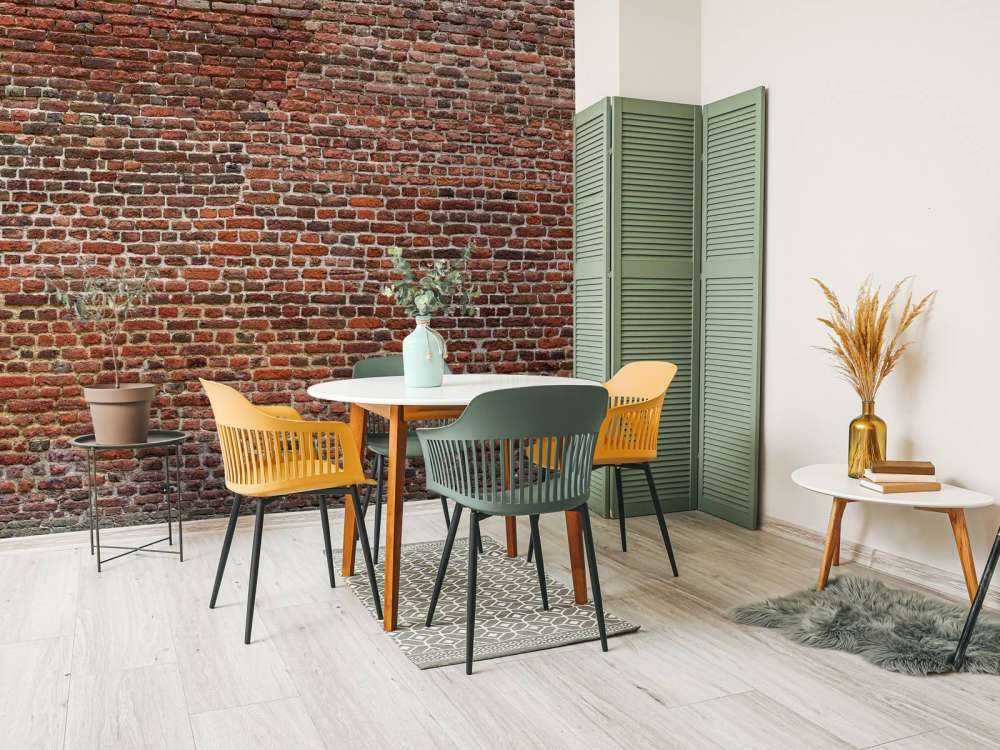 Restaureret ydervæg