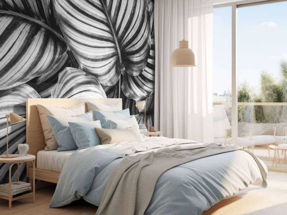 Plante med stribede blade