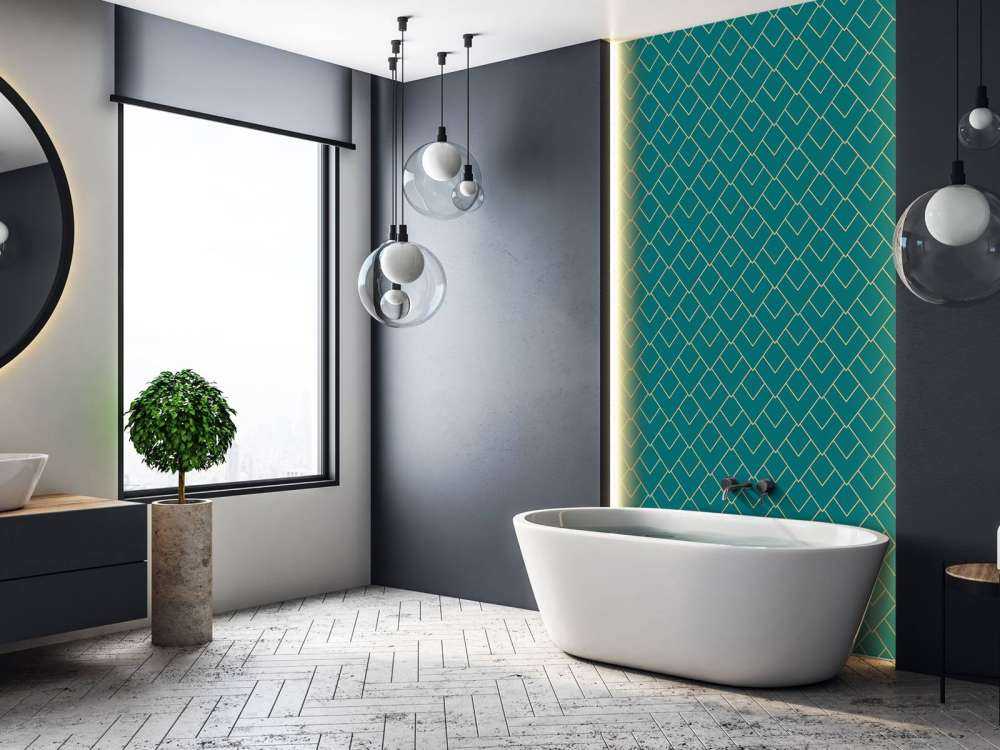 Art deco firkanter