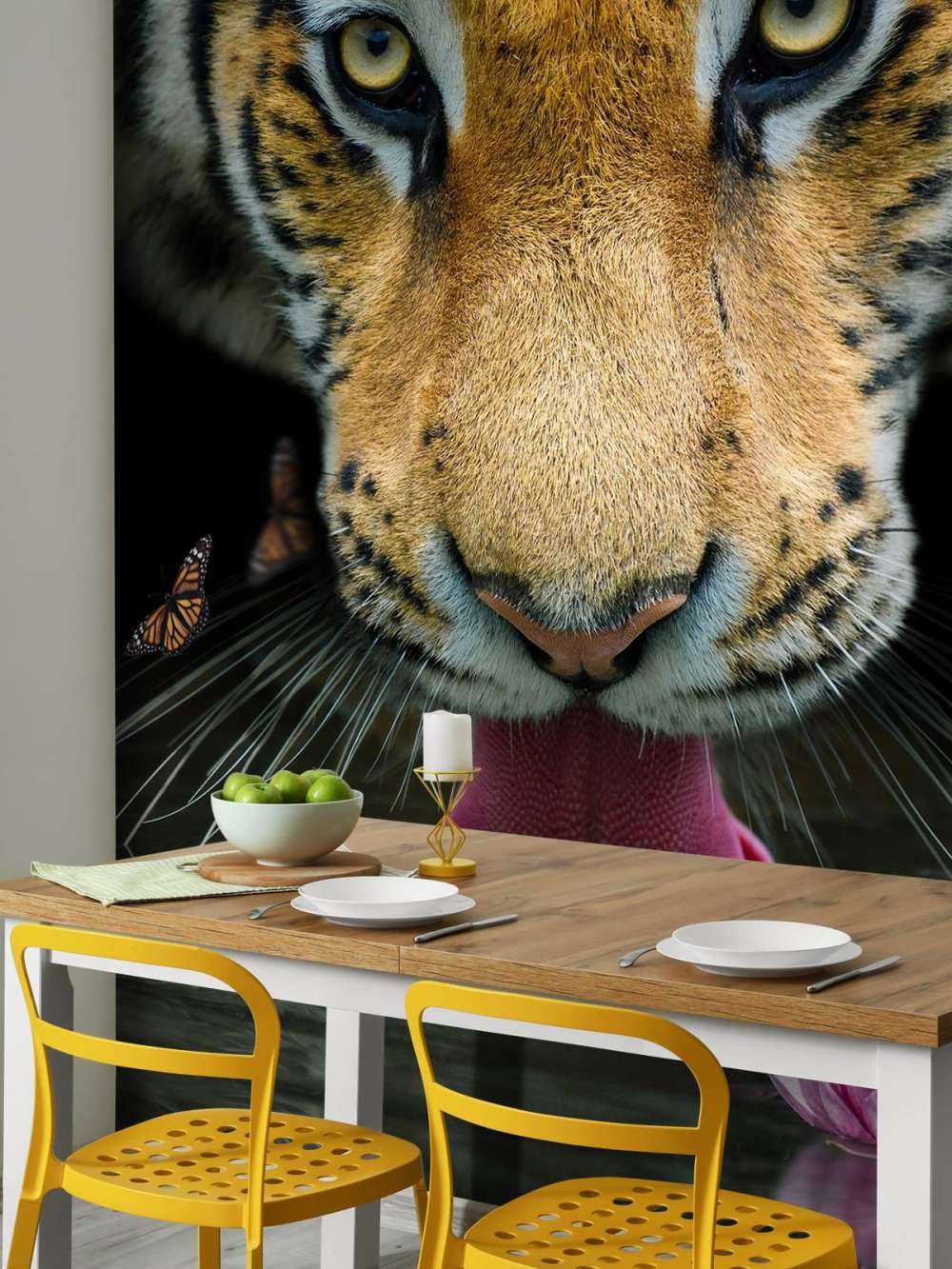 Portræt af jungletiger