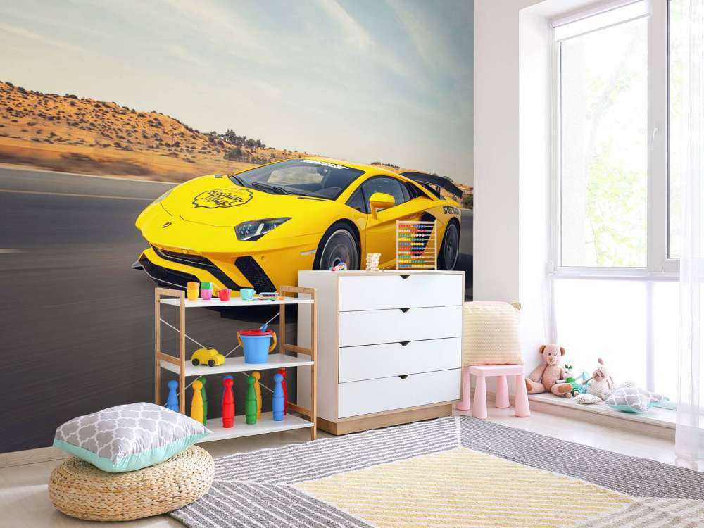 Lamborghini Aventador i aktion