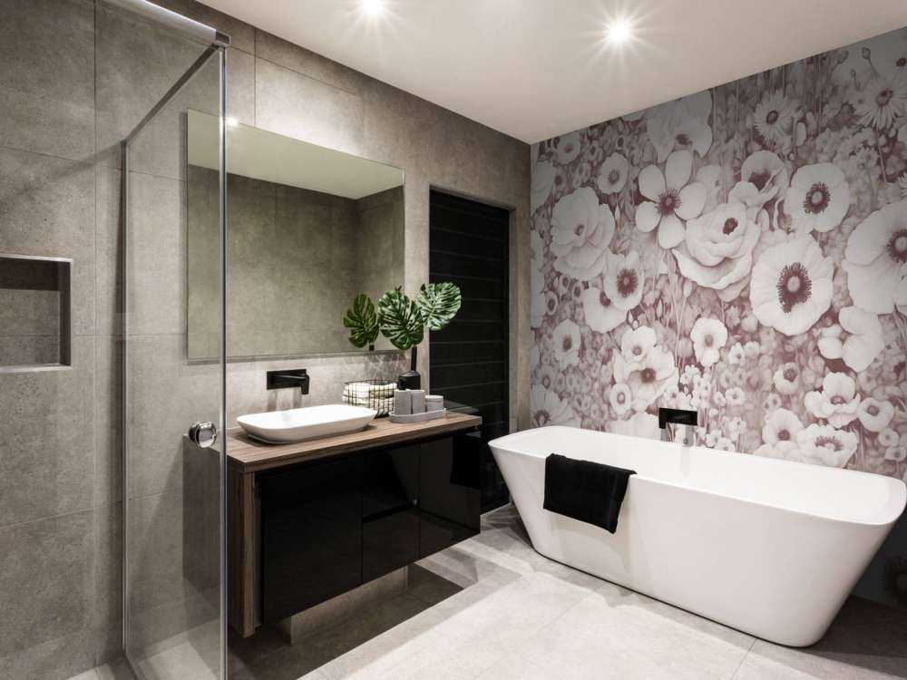 Poppy Tale Monokrom Bordeaux