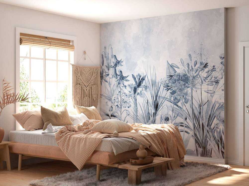 Monokrom Blomster Elegance