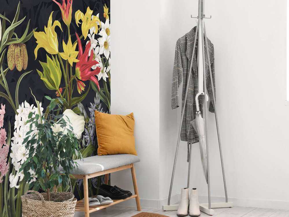 Forår Blomster - Sølv Frost Grå