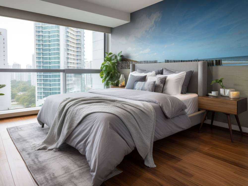 Bølgebrydere på stranden