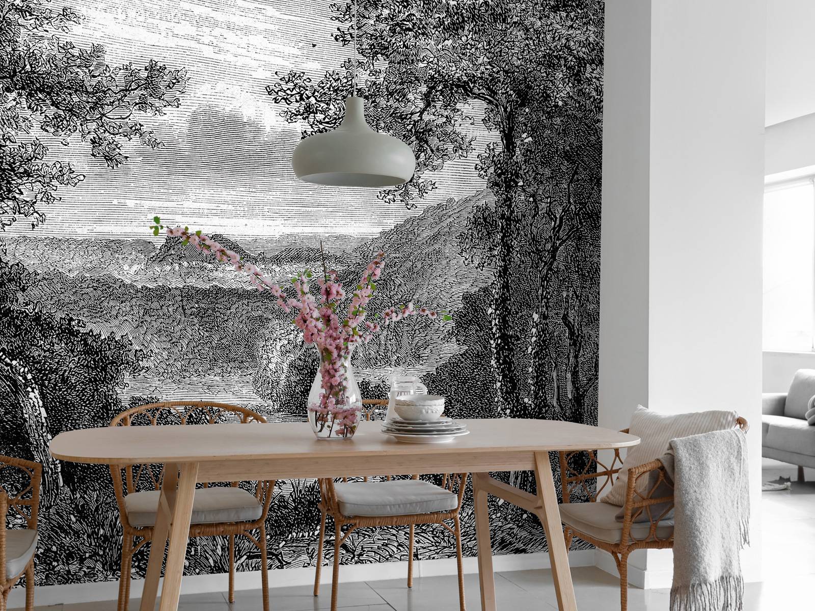 Fototapet - Jungel skisse - Tapet.com, image size:1600x1200