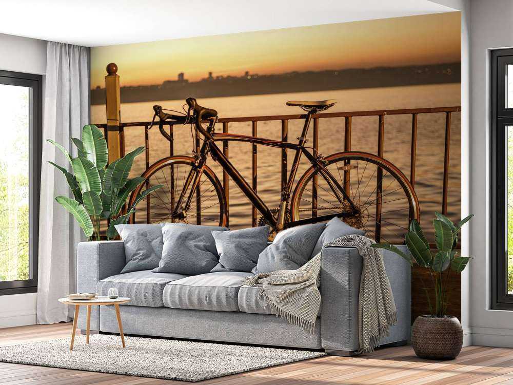 Landeveissykkel på vannet