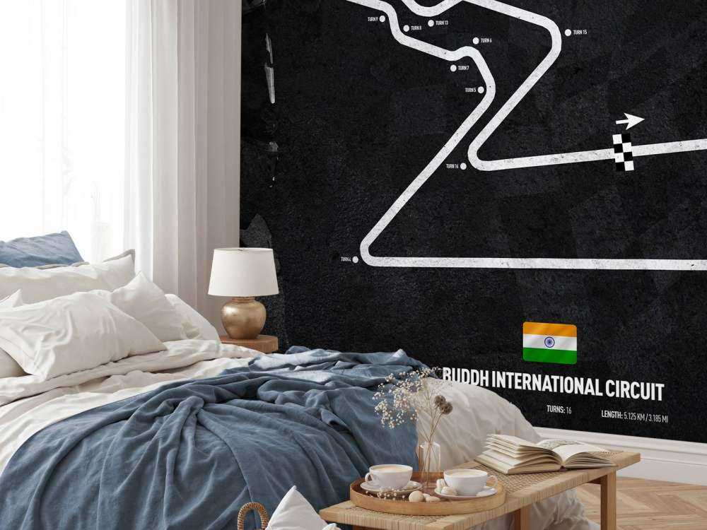 Formel 1-bane - Buddh International Circuit - India