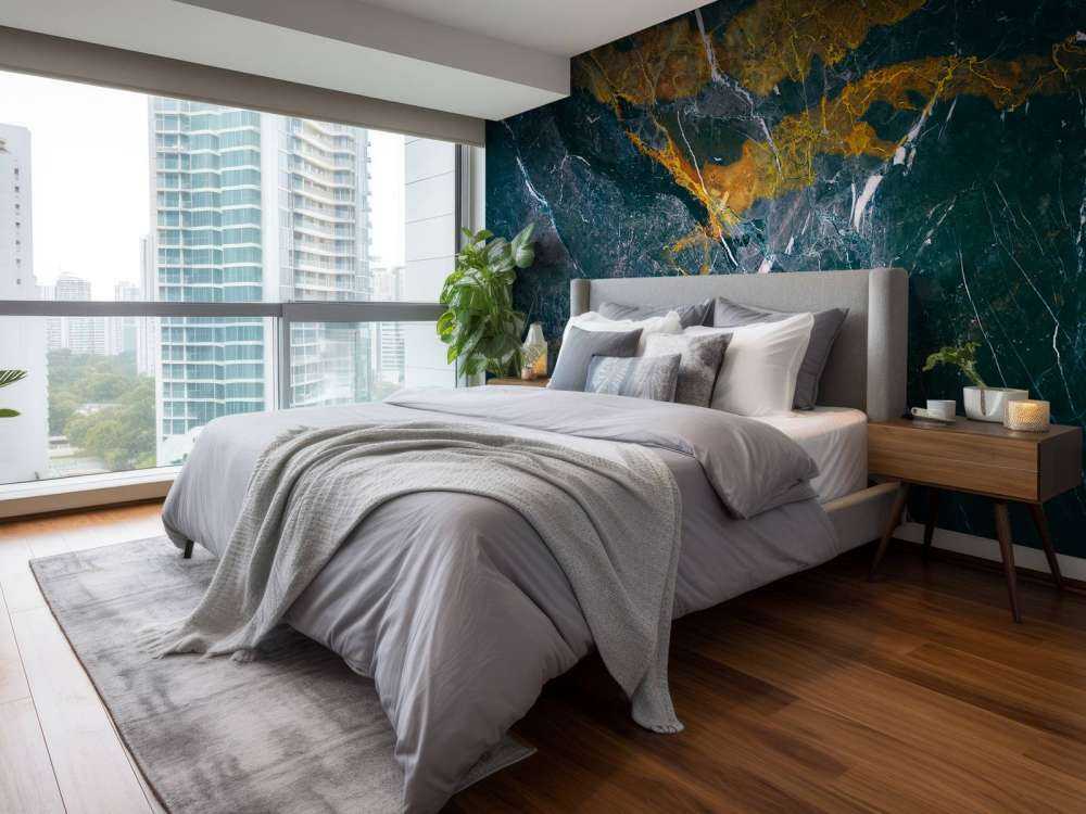 Sprukket marmor flammet marmor