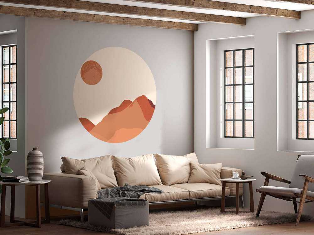 Minimalistisk landskap