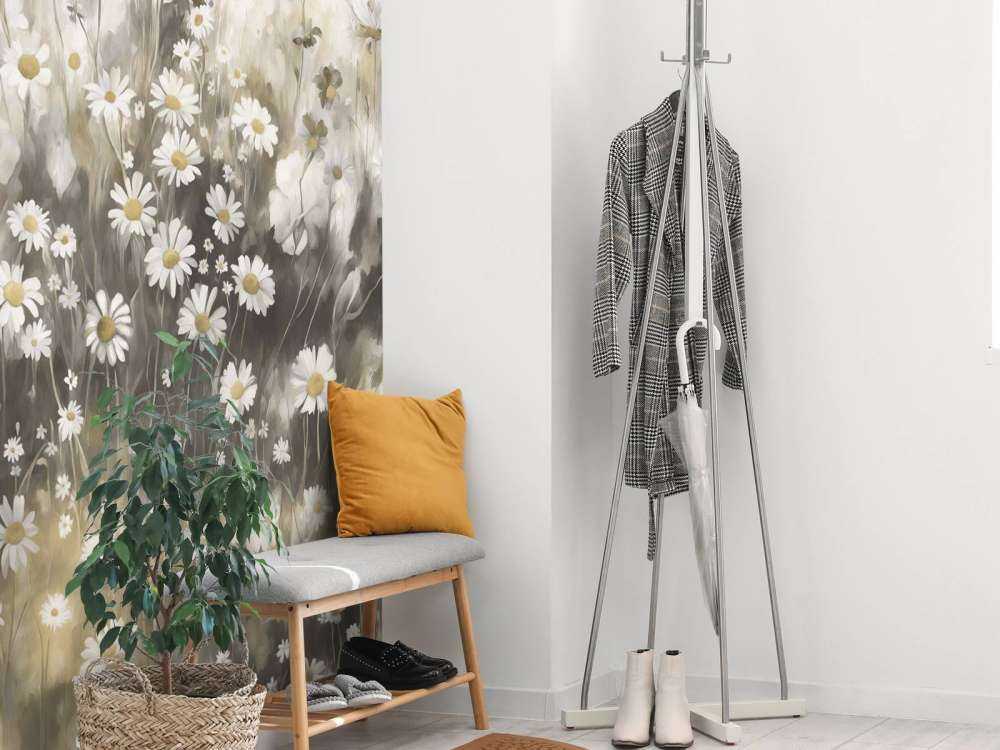 Frodig grønt av sommer varm taupe