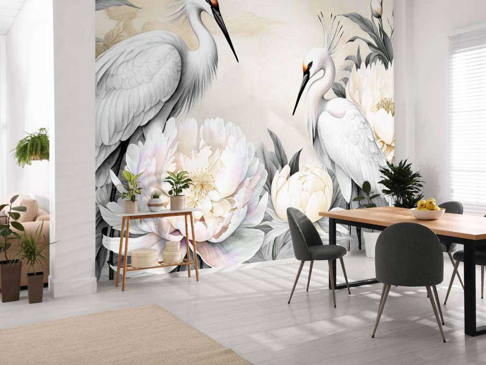 Storkens romantikk taupe