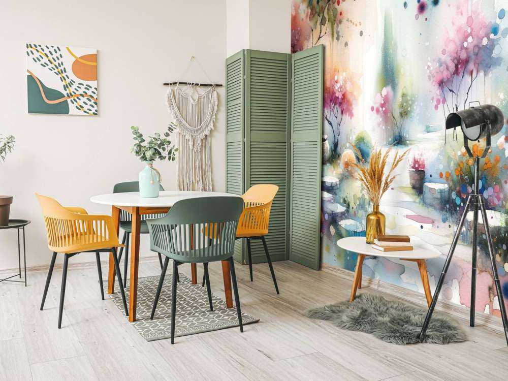 Dreamlike Garden Pathway Scene