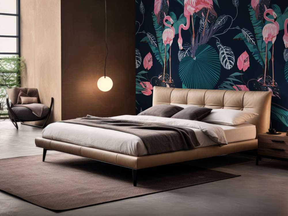 Villrosa flamingoer