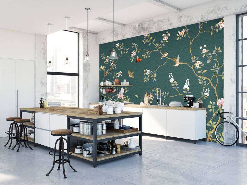 Store og små blomster