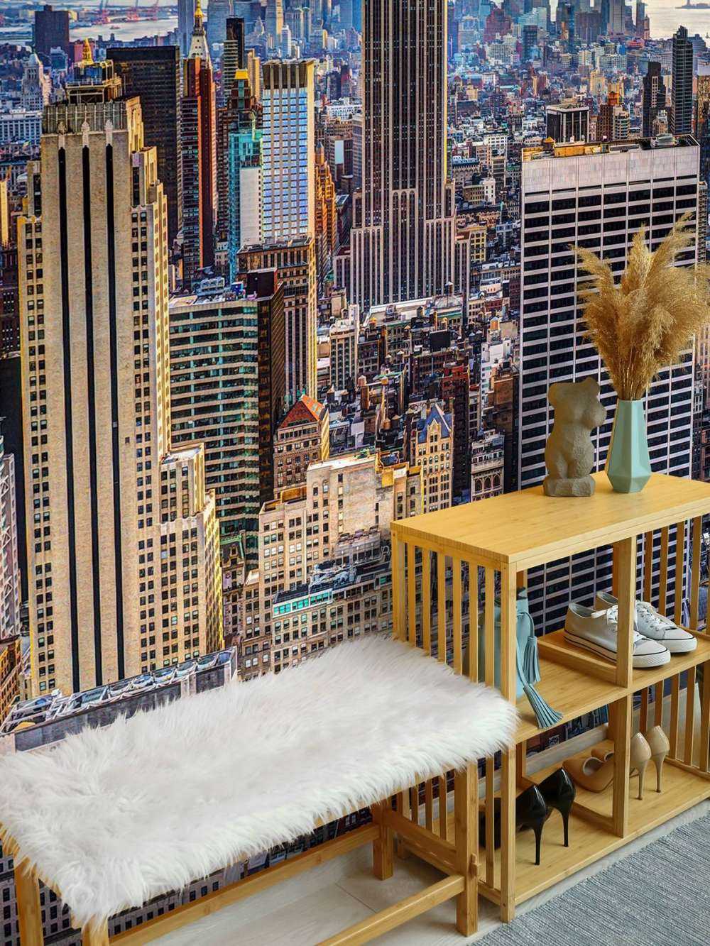 The Big Apple uppifrån