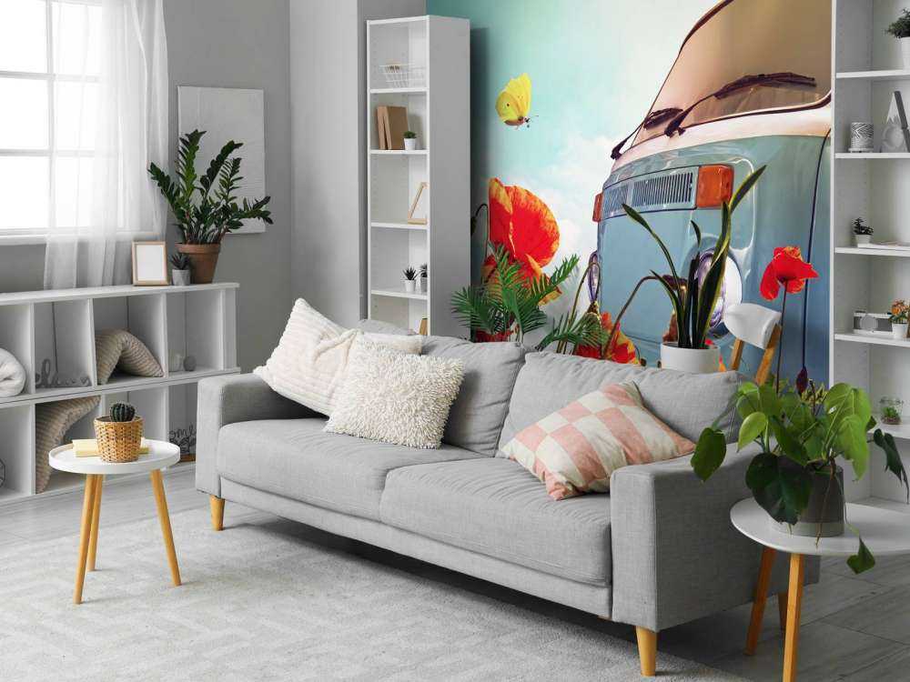 Vintage Volkswagen skåpbil