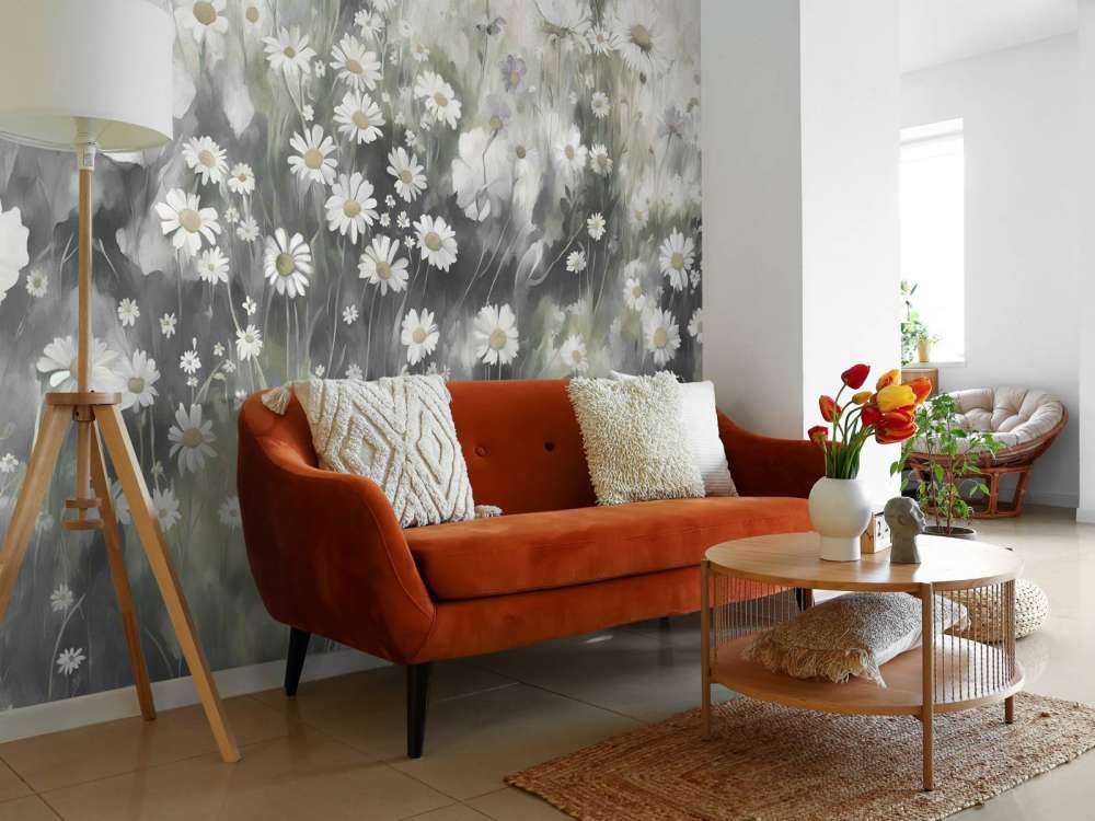 Frodig grönska av sommar olivgrön