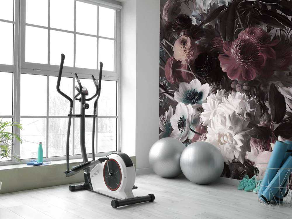 Stort bukett med anemoner Orange