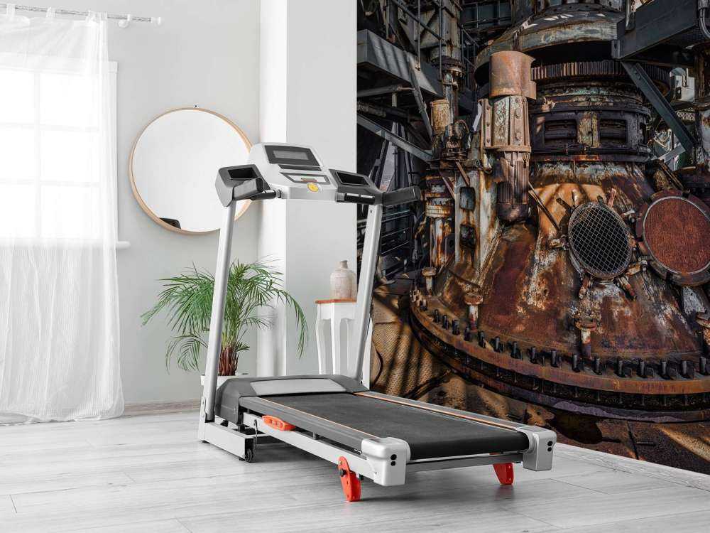 Rostig gammal fabrik