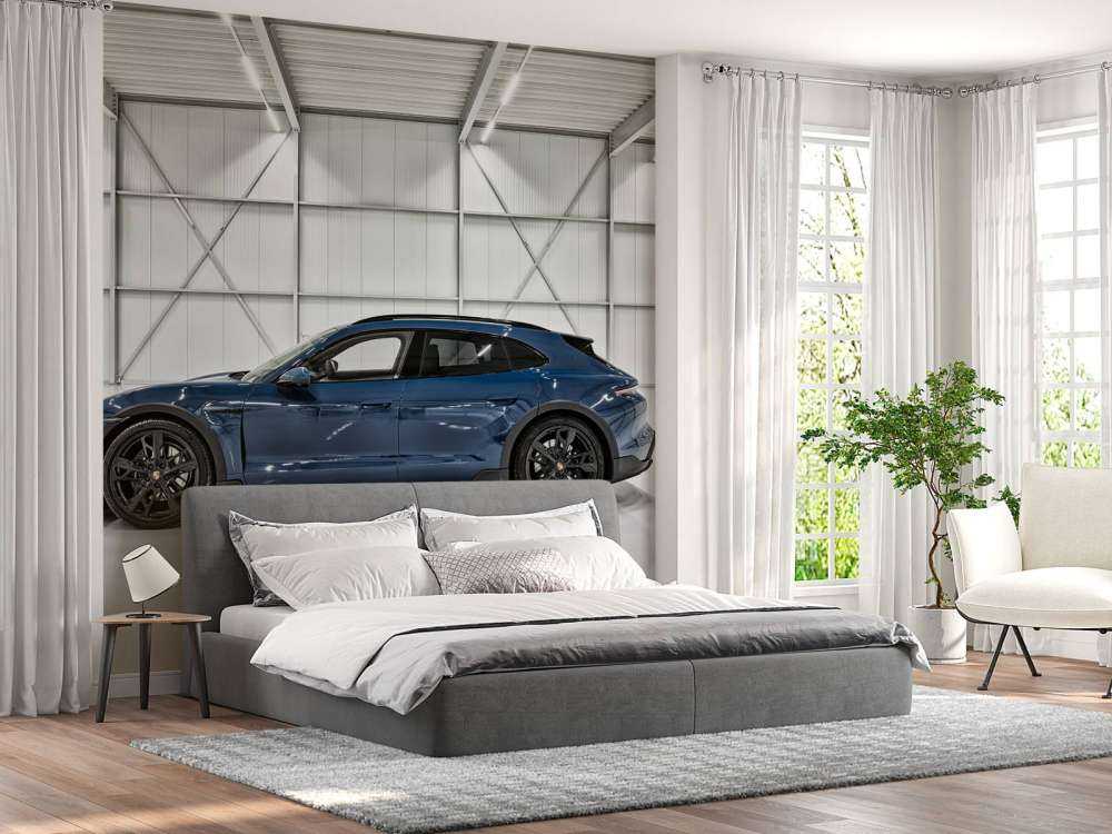 Porsche i industrihallen