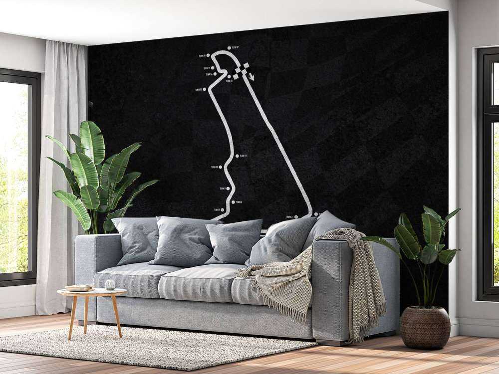 Formel 1 bana - Autodromo Hermanos - Mexiko