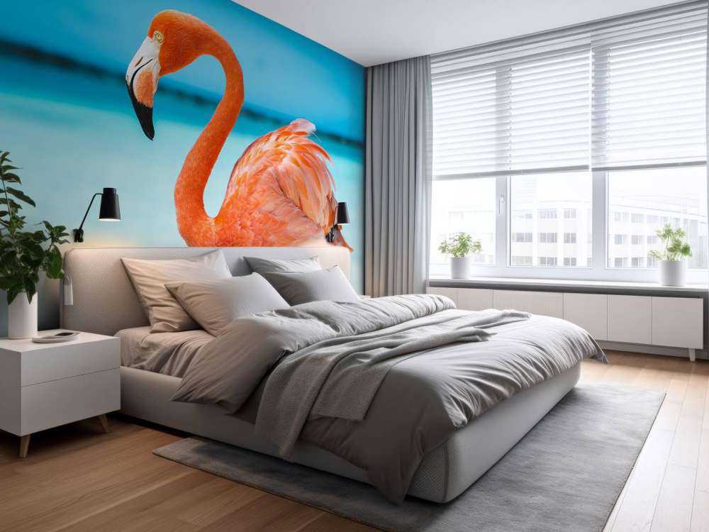 Tropiska flamingo
