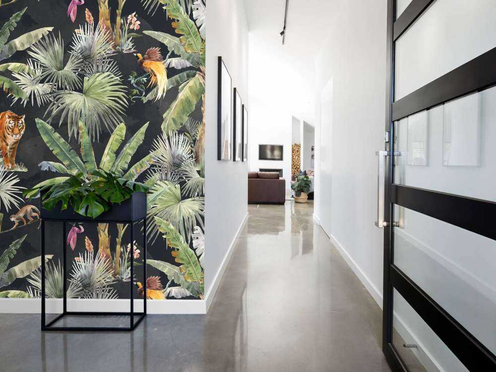 Palmer och djungeldjur