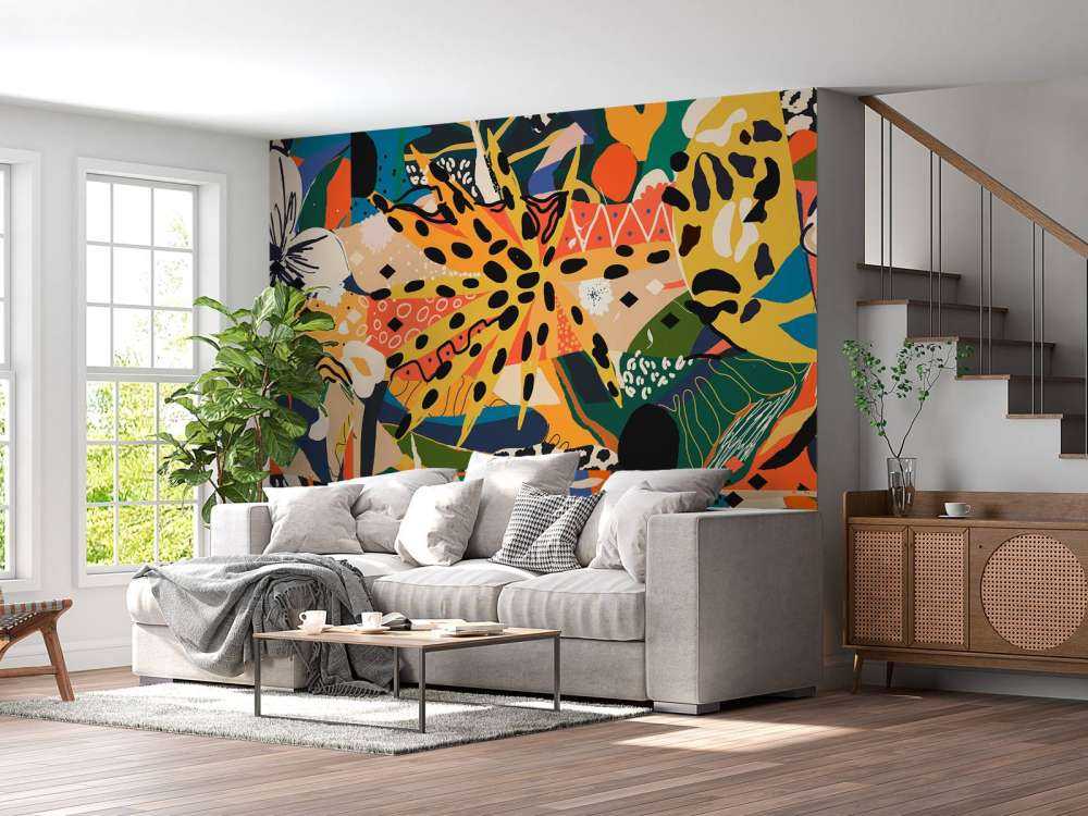 Exotisk illustration