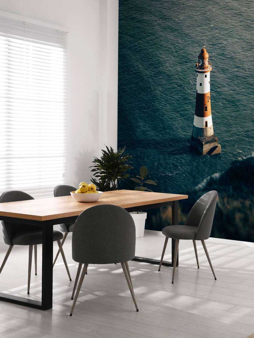 Fårfyr på den engelska kusten