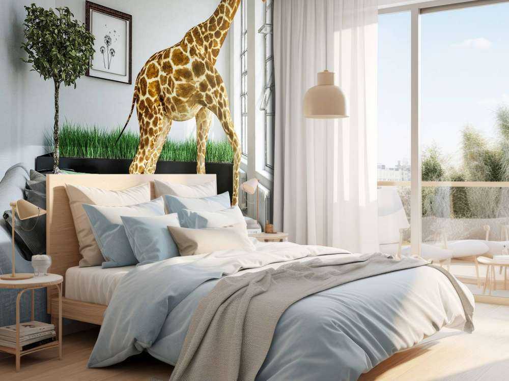 Giraff i huset