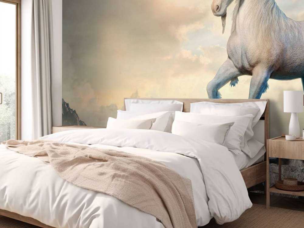 Enhörning på stenar