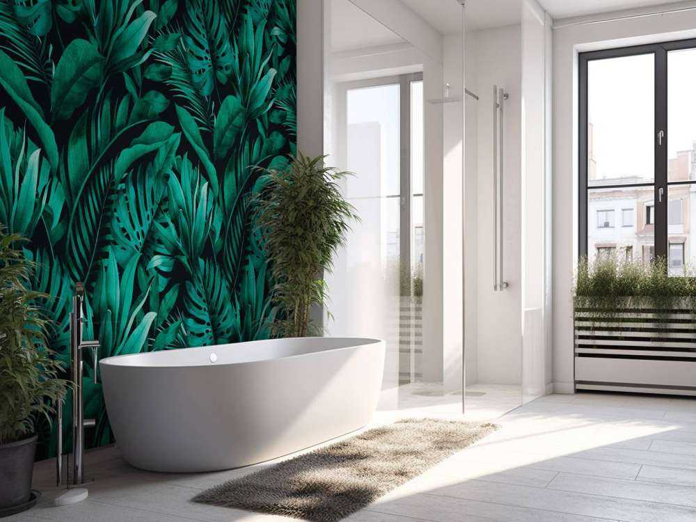 Forskellige grønne blade