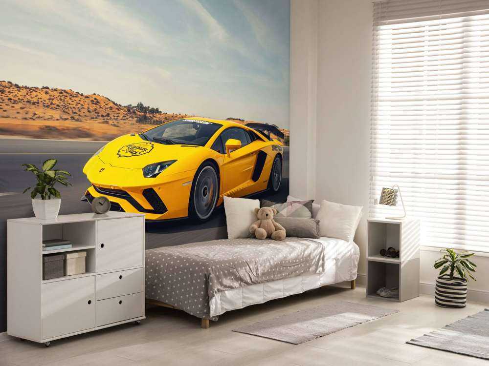 Lamborghini Aventador i aktion