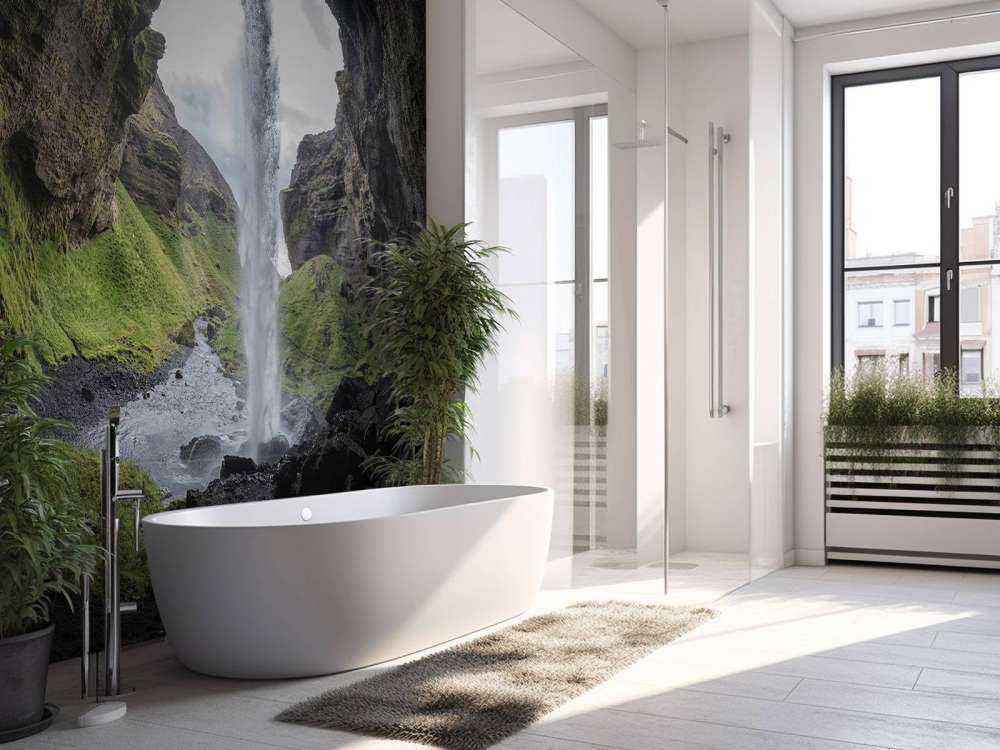 Hidden waterfall