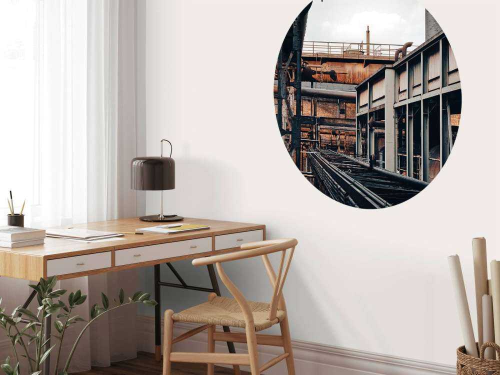 Skinner på et gammelt anlæg