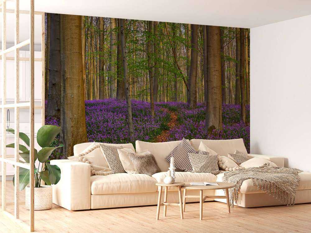 Flot sti gennem skoven