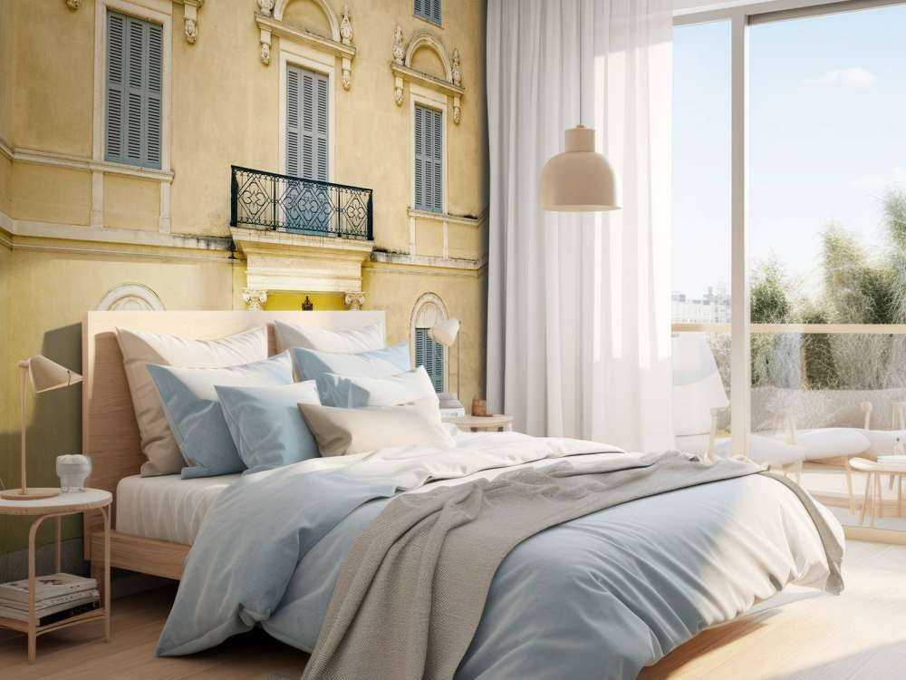 Gammel villa i Italien