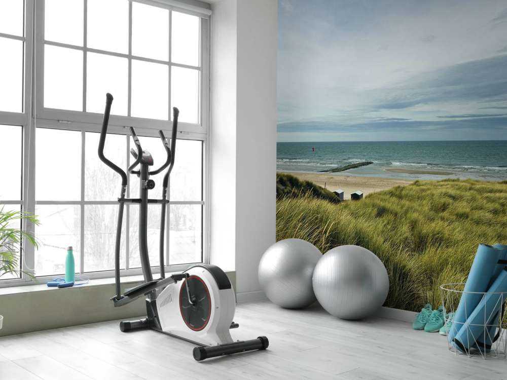 Stranden fra klitterne