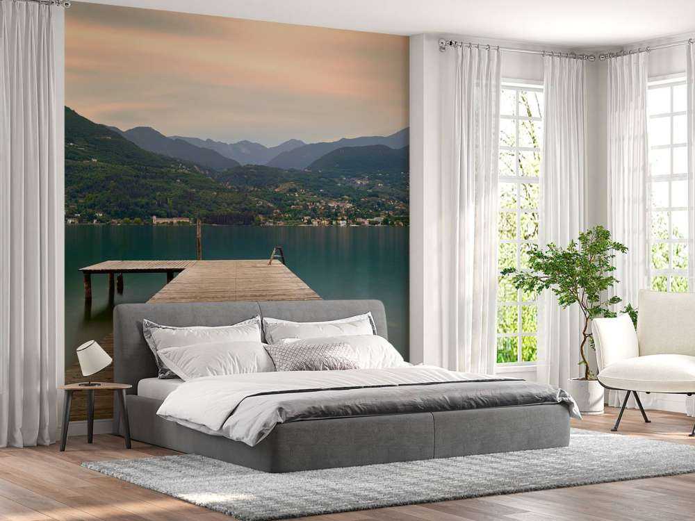 Anløbsbro ved Gardasøen