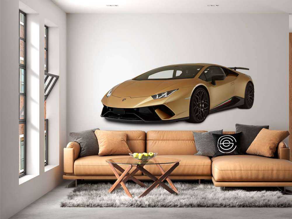 Lamborghini Huracan - Højre front, hvid